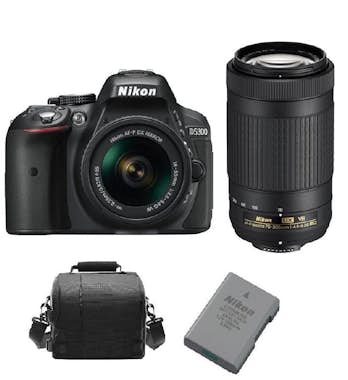 Nikon NIKON D5300 TWIN KIT AF-P 18-55MM F3.5-5.6G VR AF- Nikon NIKON D5300 TWIN KIT AF-P 18-55MM F3.5-5.6G VR AF-