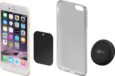 GooBay Goobay 62089 soporte Coche, Interior Negro Soporte GooBay Goobay 62089 soporte Coche, Interior Negro Soporte