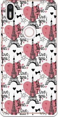 Generica Funda Dibujo Paris WP020 para Bq Aquaris X5 Plus Generica Funda Dibujo Paris WP020 para Bq Aquaris X5 Plus