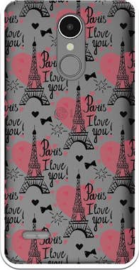 Generica Funda Dibujo Paris WP020 para LG K9 Generica Funda Dibujo Paris WP020 para LG K9