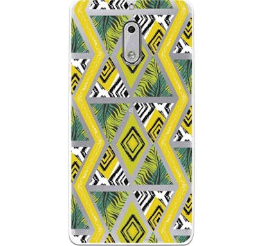 Generica Funda Dibujo Rombos WP025 para Nokia 6 Generica Funda Dibujo Rombos WP025 para Nokia 6