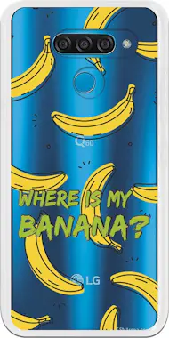 Generica Funda Dibujo Banana WP012 para Lg Q60 Generica Funda Dibujo Banana WP012 para Lg Q60