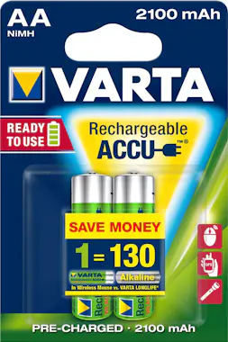 Varta Varta Longlife Batería recargable Níquel-metal hid Varta Varta Longlife Batería recargable Níquel-metal hid