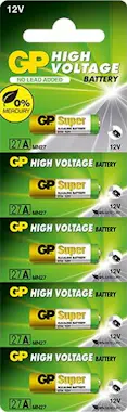 GP Batteries GP Batteries High Voltage 27A Single-use battery A GP Batteries GP Batteries High Voltage 27A Single-use battery A