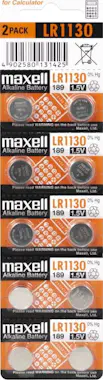 Maxell Maxell 11717100 pila doméstica Single-use battery Maxell Maxell 11717100 pila doméstica Single-use battery
