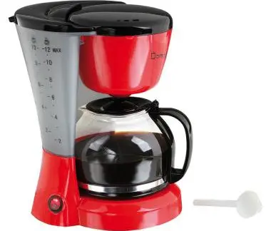 Generica Domoclip DOM163RN cafetera eléctrica Independiente Generica Domoclip DOM163RN cafetera eléctrica Independiente