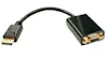 Lindy Lindy 41006 adaptador de cable DisplayPort VGA Neg Lindy Lindy 41006 adaptador de cable DisplayPort VGA Neg