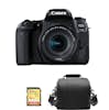 Canon CANON EOS 77D KIT EF-S 18-55mm F4-5.6 IS STM + Tar Canon CANON EOS 77D KIT EF-S 18-55mm F4-5.6 IS STM + Tar