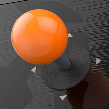 Krom Krom Kumite Panel de mandos tipo máquina recreativ Krom Krom Kumite Panel de mandos tipo máquina recreativ