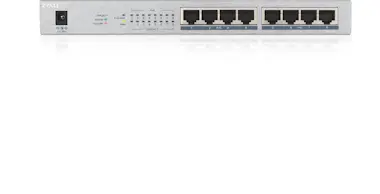 ZyXEL Zyxel GS1008HP No administrado Gigabit Ethernet (1 ZyXEL Zyxel GS1008HP No administrado Gigabit Ethernet (1