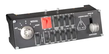 Logitech Logitech Pro Flight Switch Panel Simulador de Vuel Logitech Logitech Pro Flight Switch Panel Simulador de Vuel