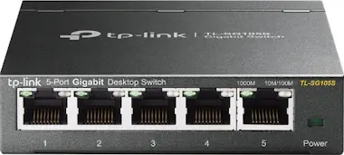 TP-Link TP-LINK TL-SG105S switch No administrado L2 Gigabi TP-Link TP-LINK TL-SG105S switch No administrado L2 Gigabi