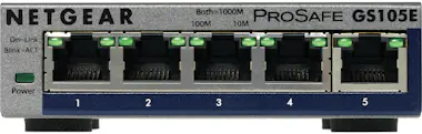 Netgear Netgear GS105E-200PES switch Gestionado L2/L3 Giga Netgear Netgear GS105E-200PES switch Gestionado L2/L3 Giga