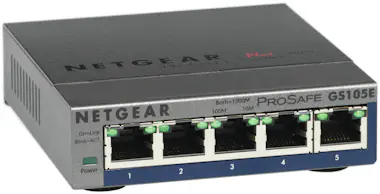 Netgear Netgear GS105E-200PES switch Gestionado L2/L3 Giga Netgear Netgear GS105E-200PES switch Gestionado L2/L3 Giga