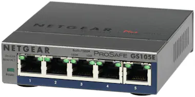 Netgear Netgear GS105E-200PES switch Gestionado L2/L3 Giga Netgear Netgear GS105E-200PES switch Gestionado L2/L3 Giga