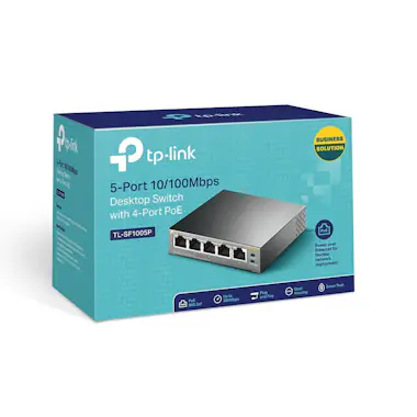 TP-Link TP-LINK TL-SF1005P switch No administrado Fast Eth TP-Link TP-LINK TL-SF1005P switch No administrado Fast Eth