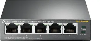 TP-Link TP-LINK TL-SF1005P switch No administrado Fast Eth TP-Link TP-LINK TL-SF1005P switch No administrado Fast Eth