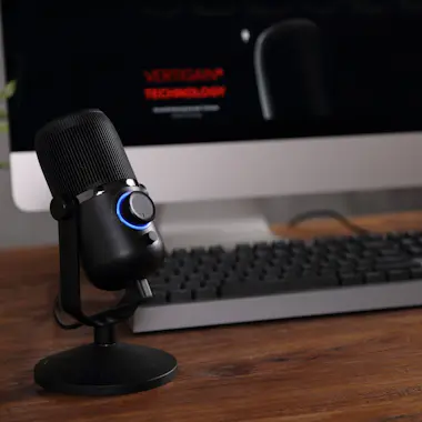 Woxter Woxter Mic Studio 100 Pro Table microphone Negro Woxter Woxter Mic Studio 100 Pro Table microphone Negro