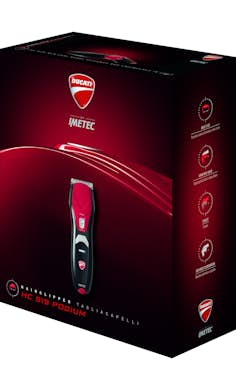 IMETEC Imetec HC 919 PODIUM Negro, Rojo, Plata Recargable IMETEC Imetec HC 919 PODIUM Negro, Rojo, Plata Recargable