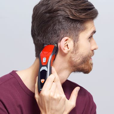 IMETEC Imetec HC 919 PODIUM Negro, Rojo, Plata Recargable IMETEC Imetec HC 919 PODIUM Negro, Rojo, Plata Recargable