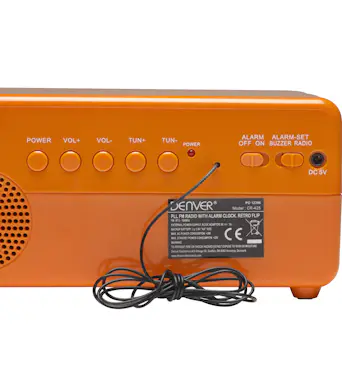 Denver Denver CR-425 radio Reloj Analógico y digital Nara Denver Denver CR-425 radio Reloj Analógico y digital Nara