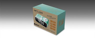 Muse Muse M-18CRG radio Reloj Analógica Verde Muse Muse M-18CRG radio Reloj Analógica Verde