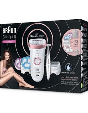 Braun Braun Silk-épil 9 9/980 SensoSmart Oro rosa, Blanc