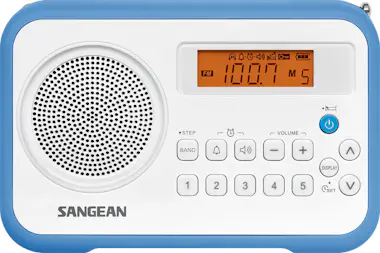 Generica Sangean PR-D18 radio Portátil Digital Azul Generica Sangean PR-D18 radio Portátil Digital Azul