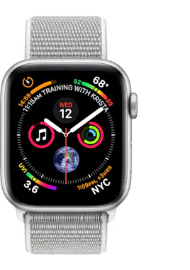 Apple Apple Watch Series 4 reloj inteligente Plata OLED Apple Apple Watch Series 4 reloj inteligente Plata OLED