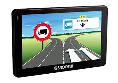 Generica Snooper PL5200 navegador 12,7 cm (5"") Fijo Negro