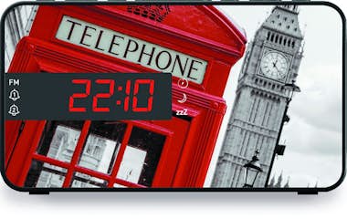 BIGBEN Bigben Interactive RR15TB2 radio Reloj Multicolor BIGBEN Bigben Interactive RR15TB2 radio Reloj Multicolor