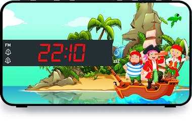 BIGBEN Bigben Interactive RR15PIRATES radio Reloj Analógi BIGBEN Bigben Interactive RR15PIRATES radio Reloj Analógi