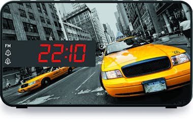 BIGBEN Bigben Interactive RR15TAXI radio Reloj Multicolor BIGBEN Bigben Interactive RR15TAXI radio Reloj Multicolor