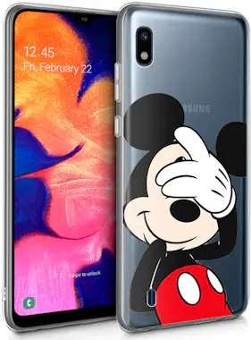 Disney Carcasa Mickey Mouse Ojos Samsung Galaxy A10 Disney Carcasa Mickey Mouse Ojos Samsung Galaxy A10