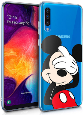 Disney Carcasa Mickey Mouse Ojos Samsung Galaxy A50 Disney Carcasa Mickey Mouse Ojos Samsung Galaxy A50