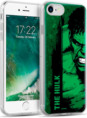 Marvel Carcasa Hulk Marvel iPhone 6/6s/7/7s/8