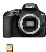 Nikon NIKON D3500 Cuerpo Negro + Tarjeta SD de 32 GB