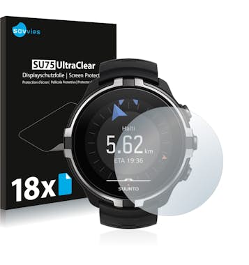 Savvies Protector Pantalla compatible con Suunto Spartan S Savvies Protector Pantalla compatible con Suunto Spartan S