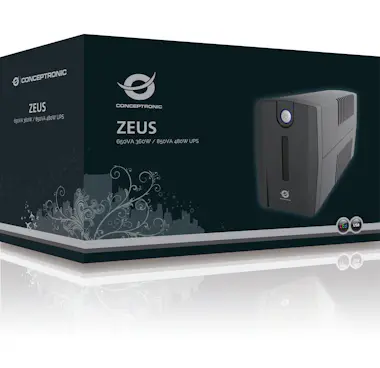 Conceptronic Conceptronic ZEUS01ES sistema de alimentación inin Conceptronic Conceptronic ZEUS01ES sistema de alimentación inin