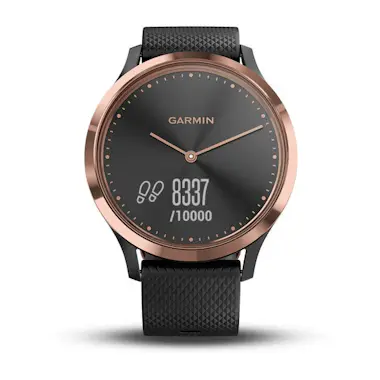 Garmin Garmin Vivomove HR reloj deportivo Negro, Oro rosa Garmin Garmin Vivomove HR reloj deportivo Negro, Oro rosa