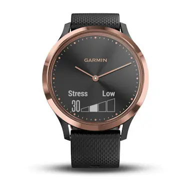 Garmin Garmin Vivomove HR reloj deportivo Negro, Oro rosa Garmin Garmin Vivomove HR reloj deportivo Negro, Oro rosa