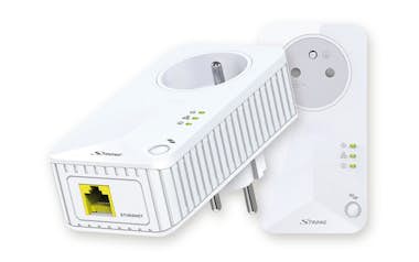 Strong Strong Powerline 500 Kit 500 Mbit/s Ethernet Blanc Strong Strong Powerline 500 Kit 500 Mbit/s Ethernet Blanc