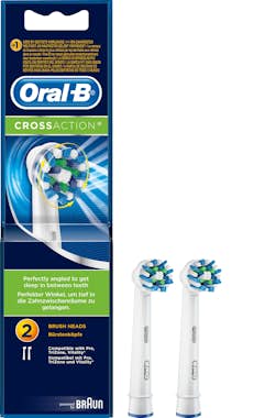 Oral-B Oral-B Cross Action 2p 2 pieza(s) Azul, Blanco