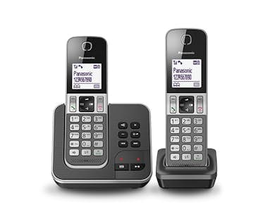Panasonic Panasonic KX-TGD322 Teléfono DECT Negro, Gris Iden Panasonic Panasonic KX-TGD322 Teléfono DECT Negro, Gris Iden