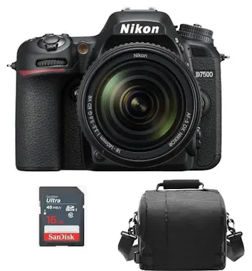 Nikon NIKON D7500 KIT AF-S 18-140MM F3.5-5.6G ED VR DX + Nikon NIKON D7500 KIT AF-S 18-140MM F3.5-5.6G ED VR DX +