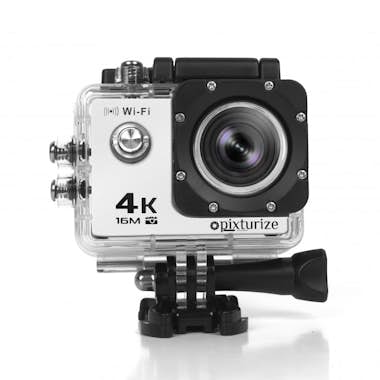 Pixturize Camara Sports Pix 4K WiFi White Pixturize Camara Sports Pix 4K WiFi White