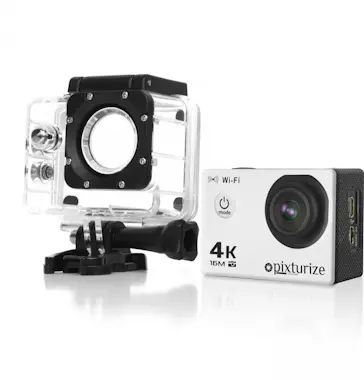 Pixturize Camara Sports Pix 4K WiFi White Pixturize Camara Sports Pix 4K WiFi White