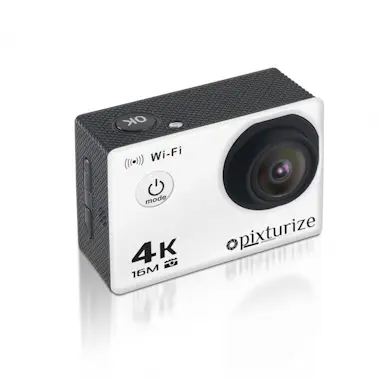 Pixturize Camara Sports Pix 4K WiFi White Pixturize Camara Sports Pix 4K WiFi White