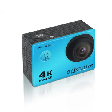 Pixturize Camara Sports Pix 4K WiFi blue Pixturize Camara Sports Pix 4K WiFi blue