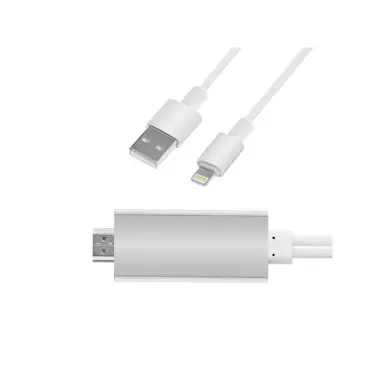 Imperii Electronics Cable Lightning a HDMI para iPhone 6/S/plus y 7/S/ Imperii Electronics Cable Lightning a HDMI para iPhone 6/S/plus y 7/S/